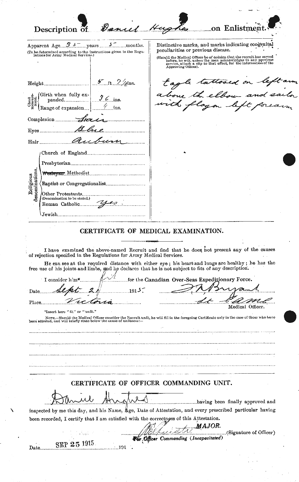 Personnel Records of the First World War - CEF 402642b