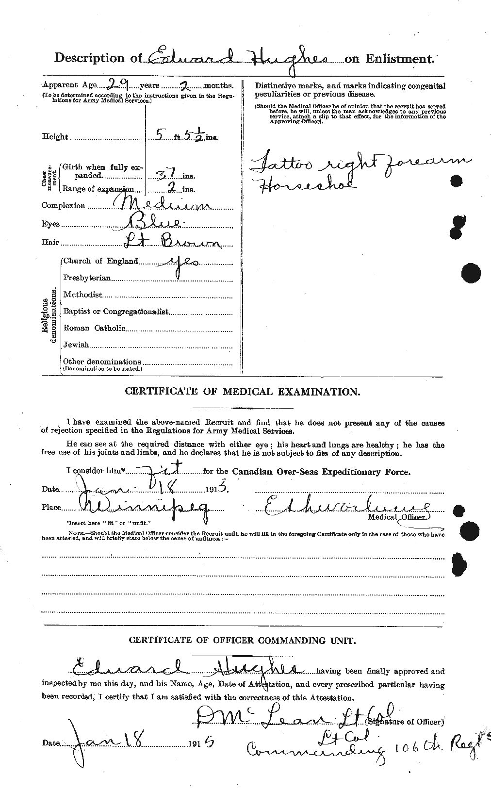 Personnel Records of the First World War - CEF 402661b