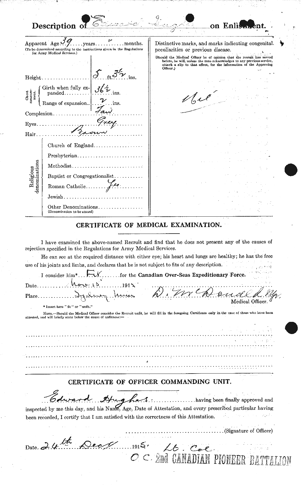 Personnel Records of the First World War - CEF 402669b
