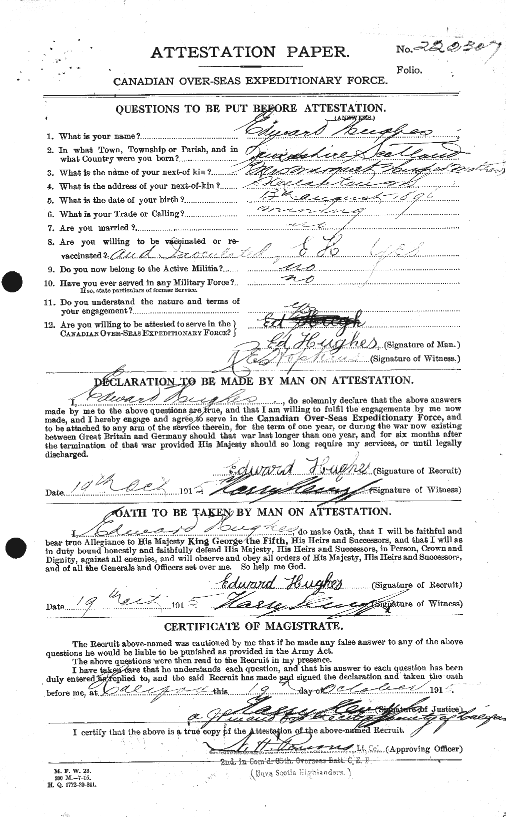 Personnel Records of the First World War - CEF 402679a