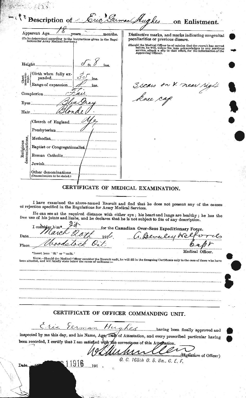Personnel Records of the First World War - CEF 402708b