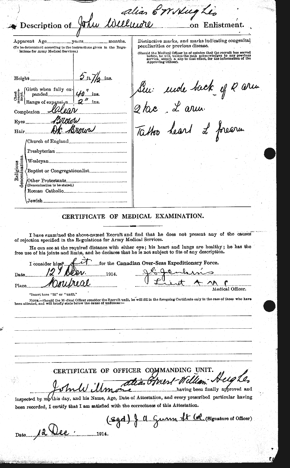 Personnel Records of the First World War - CEF 403756b