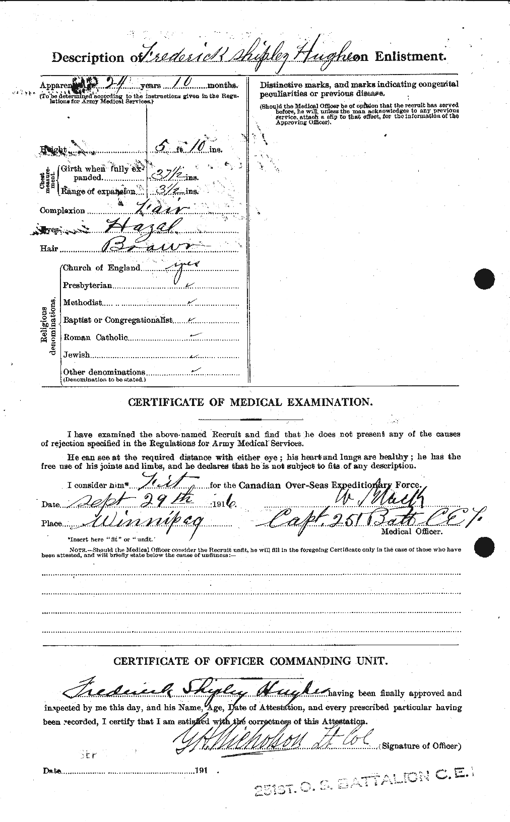 Personnel Records of the First World War - CEF 403803b
