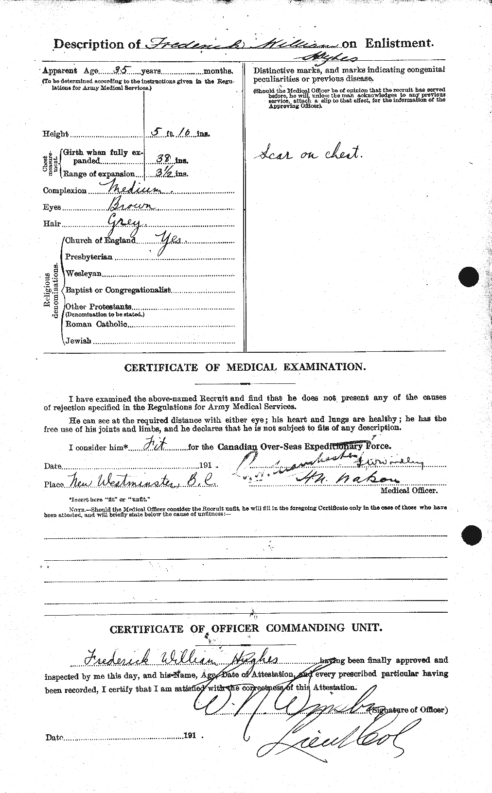 Personnel Records of the First World War - CEF 403805b
