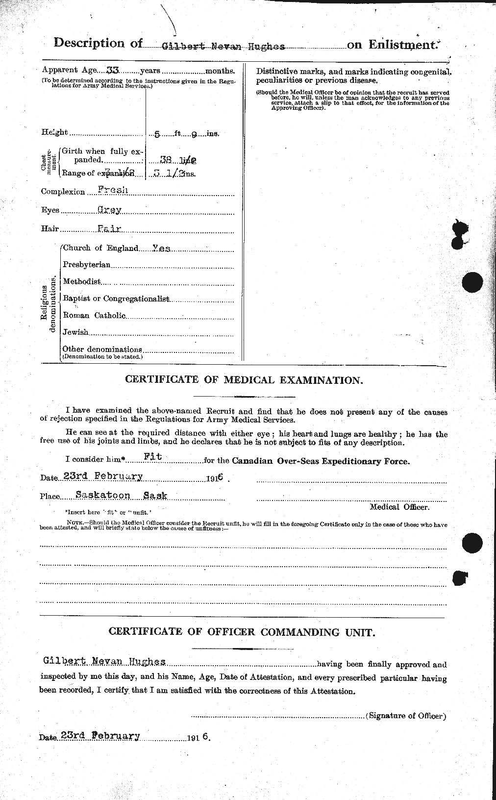 Personnel Records of the First World War - CEF 403841b