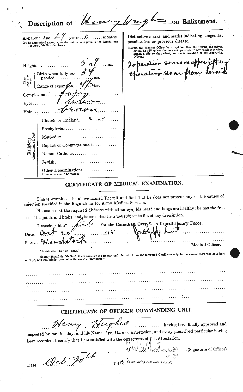 Personnel Records of the First World War - CEF 403862b