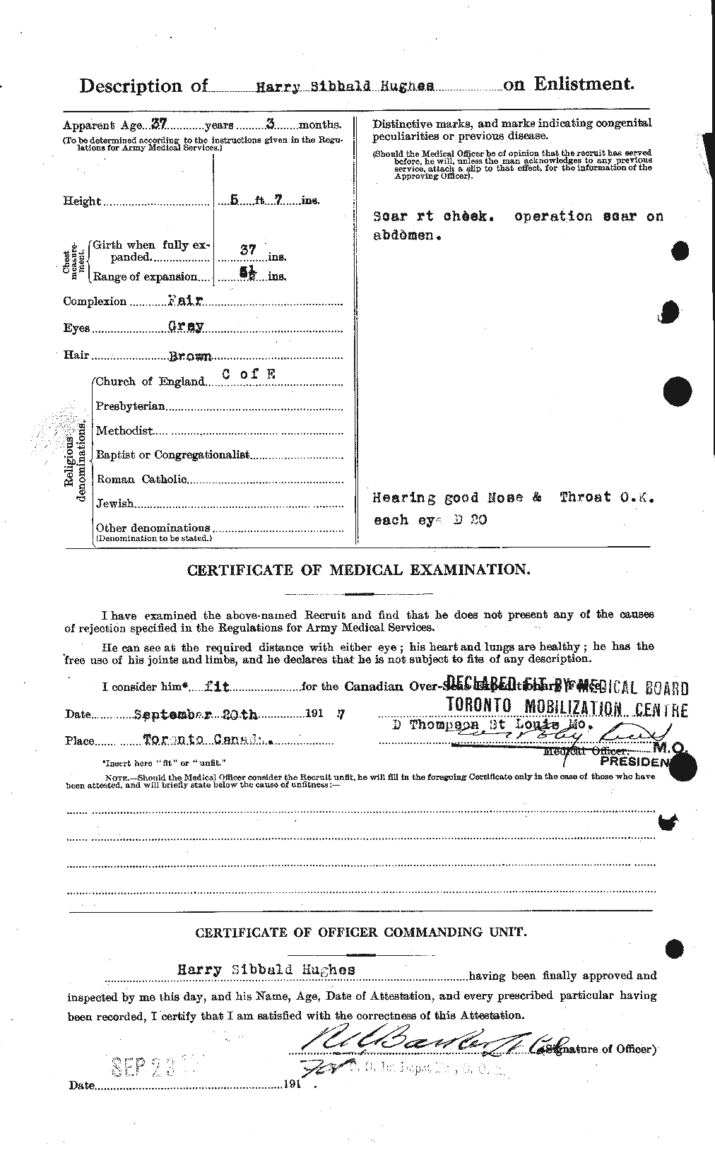 Personnel Records of the First World War - CEF 403876b