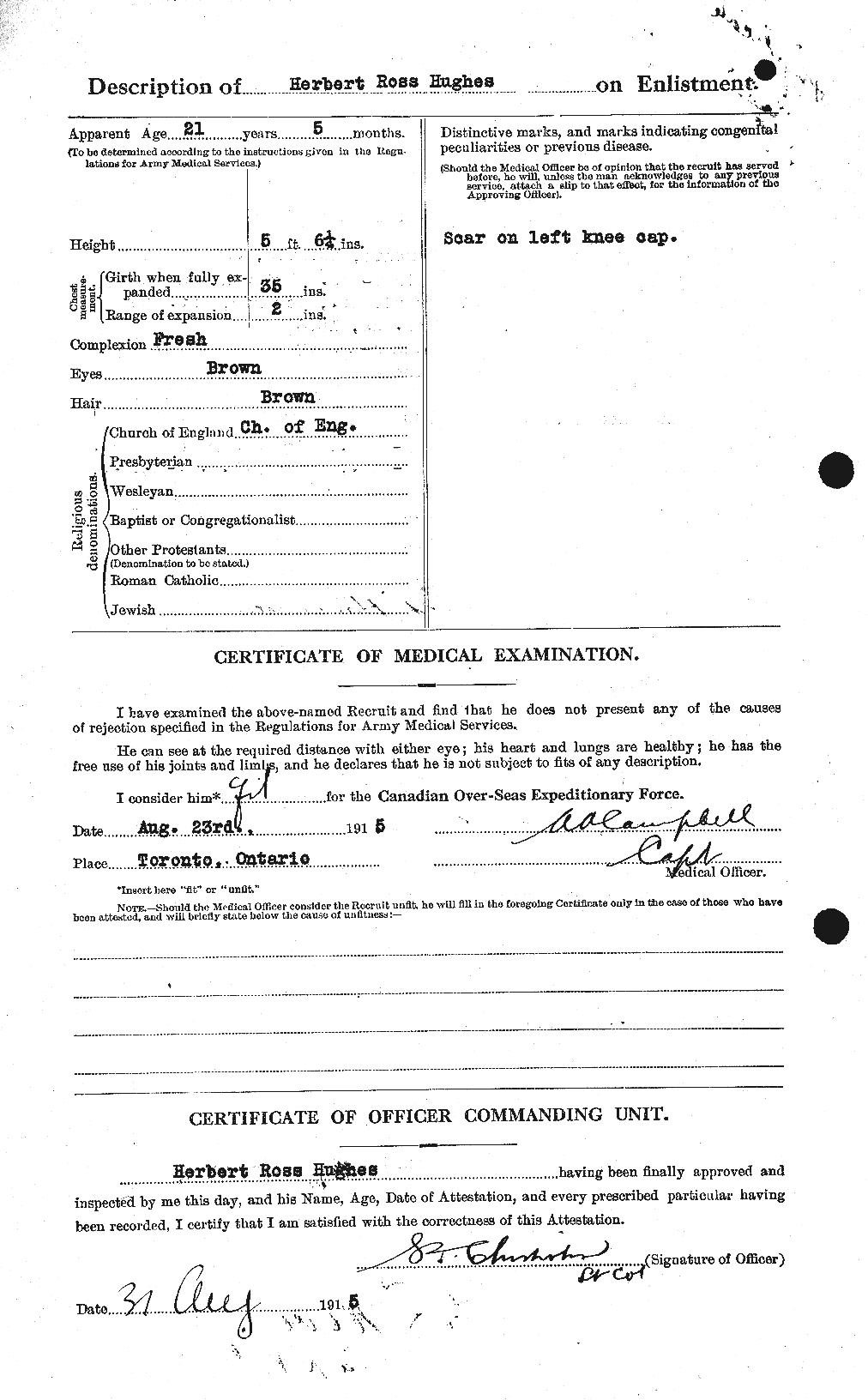 Personnel Records of the First World War - CEF 403904b