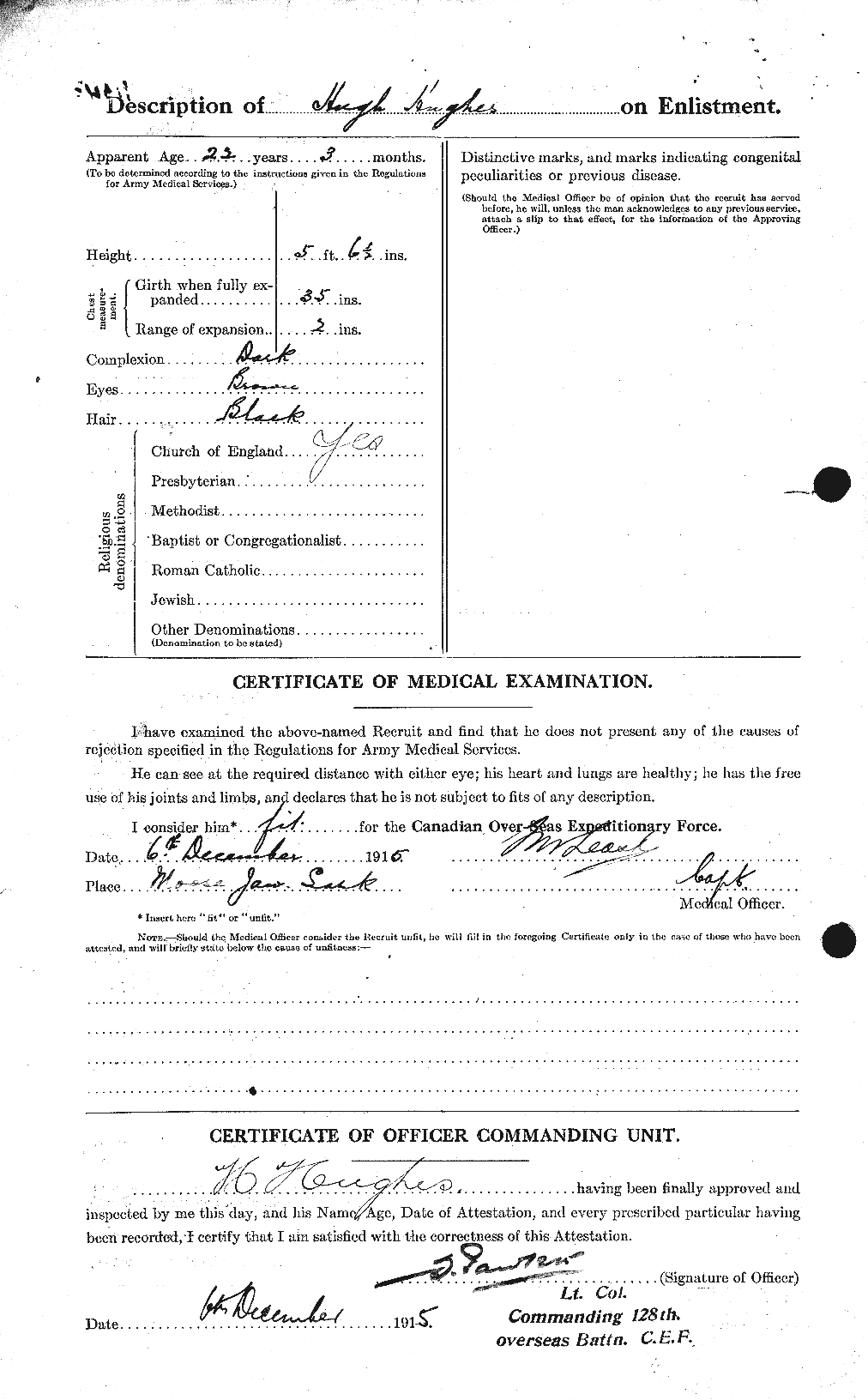 Personnel Records of the First World War - CEF 403917b
