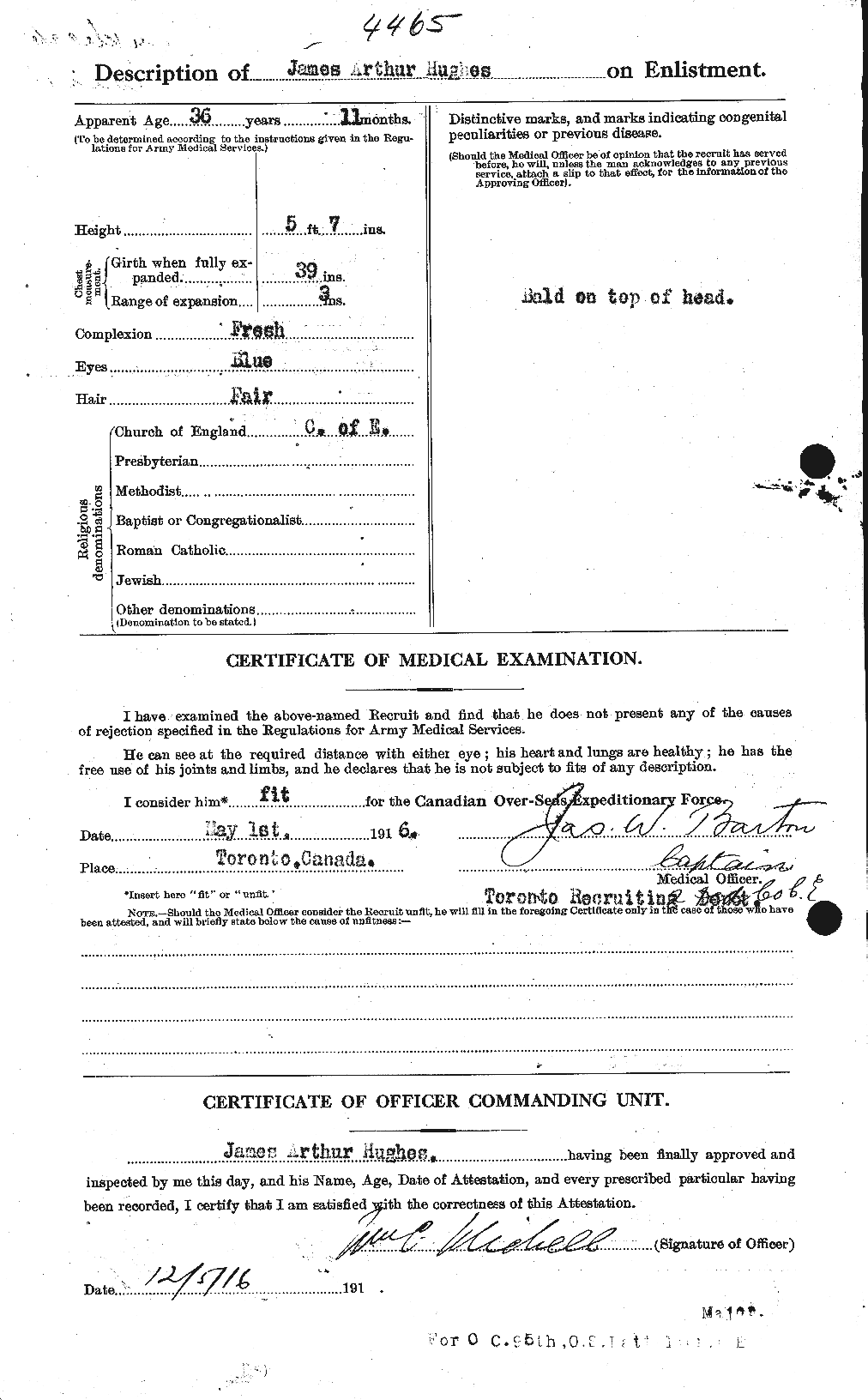 Personnel Records of the First World War - CEF 403956b
