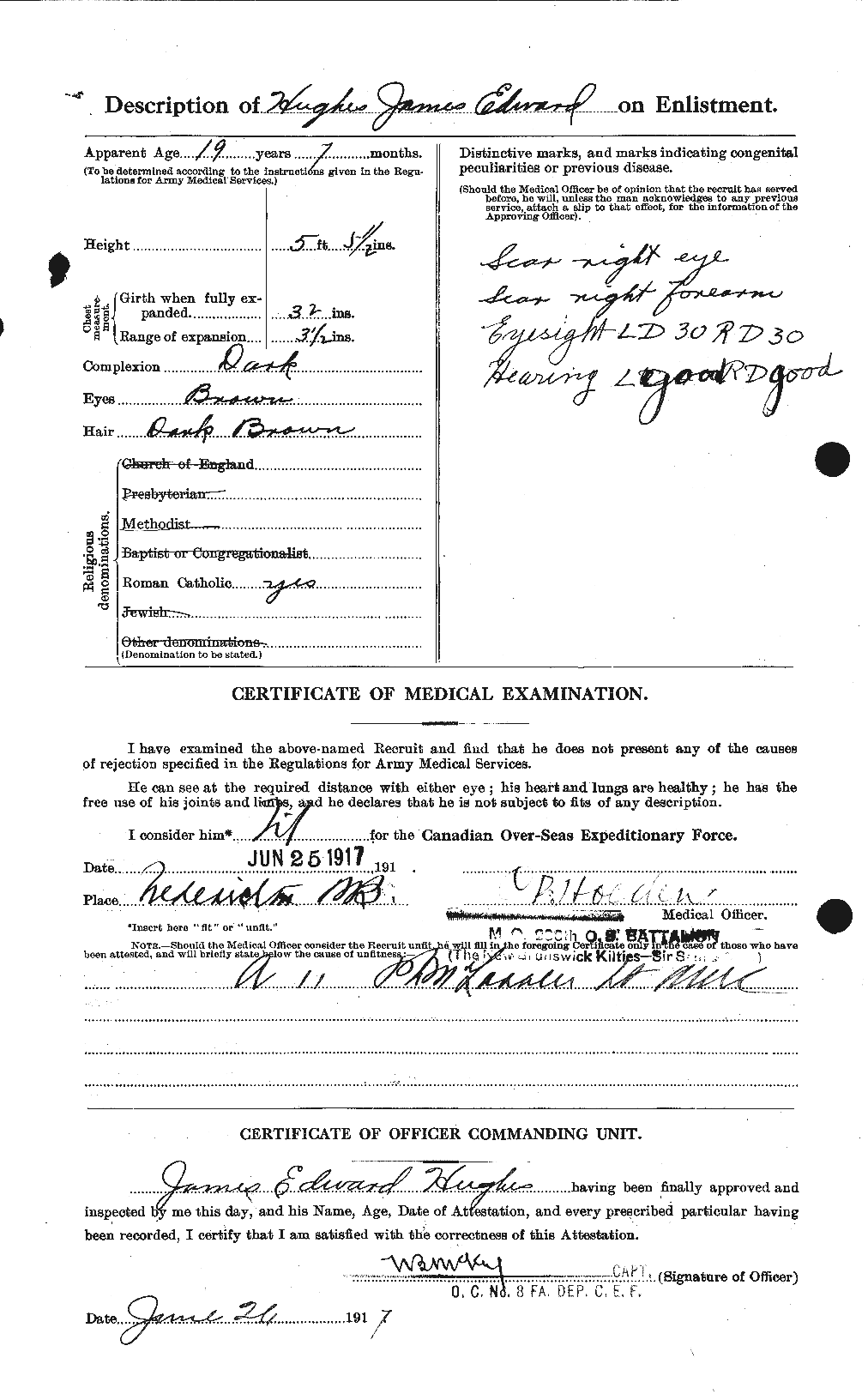 Personnel Records of the First World War - CEF 403960b