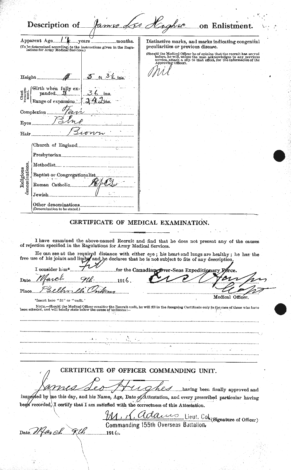 Personnel Records of the First World War - CEF 403967b