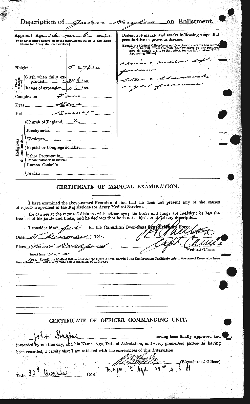 Personnel Records of the First World War - CEF 403987b