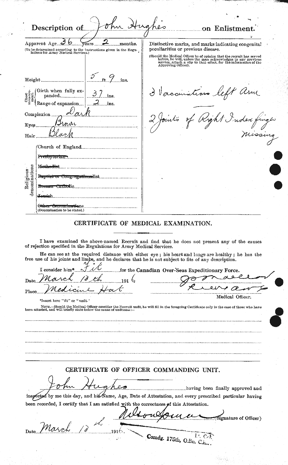Personnel Records of the First World War - CEF 403998b