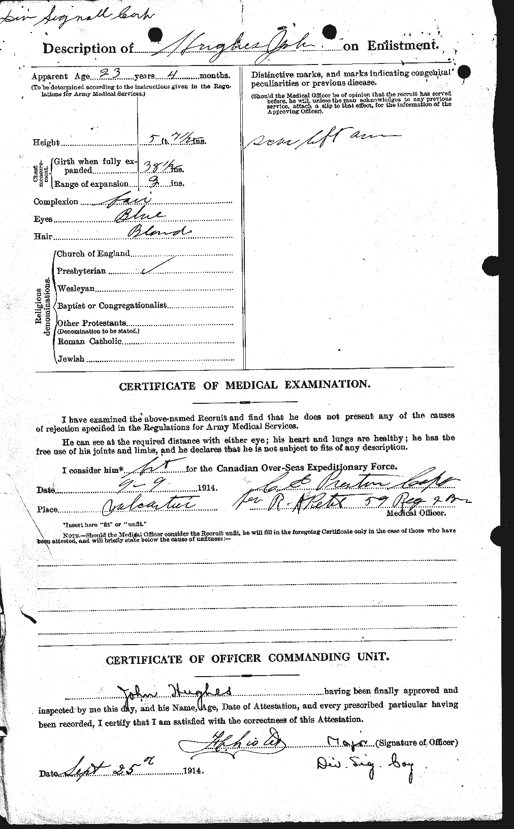 Personnel Records of the First World War - CEF 404002b