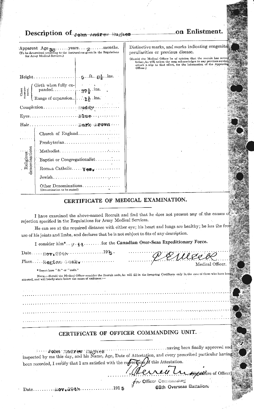 Personnel Records of the First World War - CEF 404007b