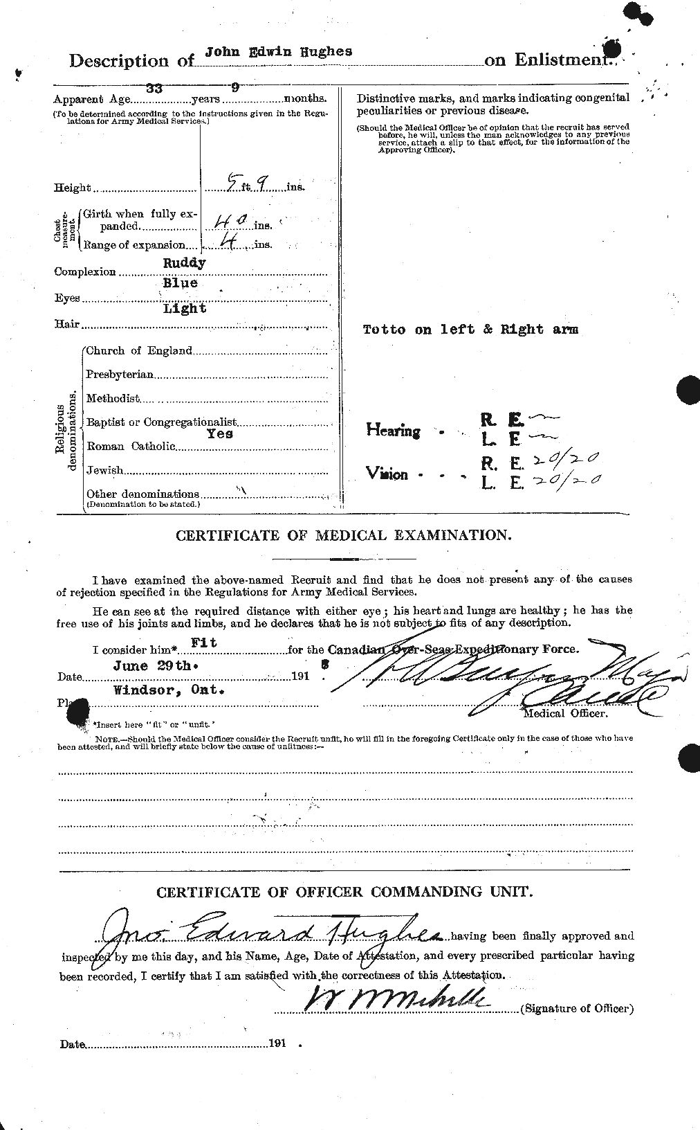 Personnel Records of the First World War - CEF 404013b