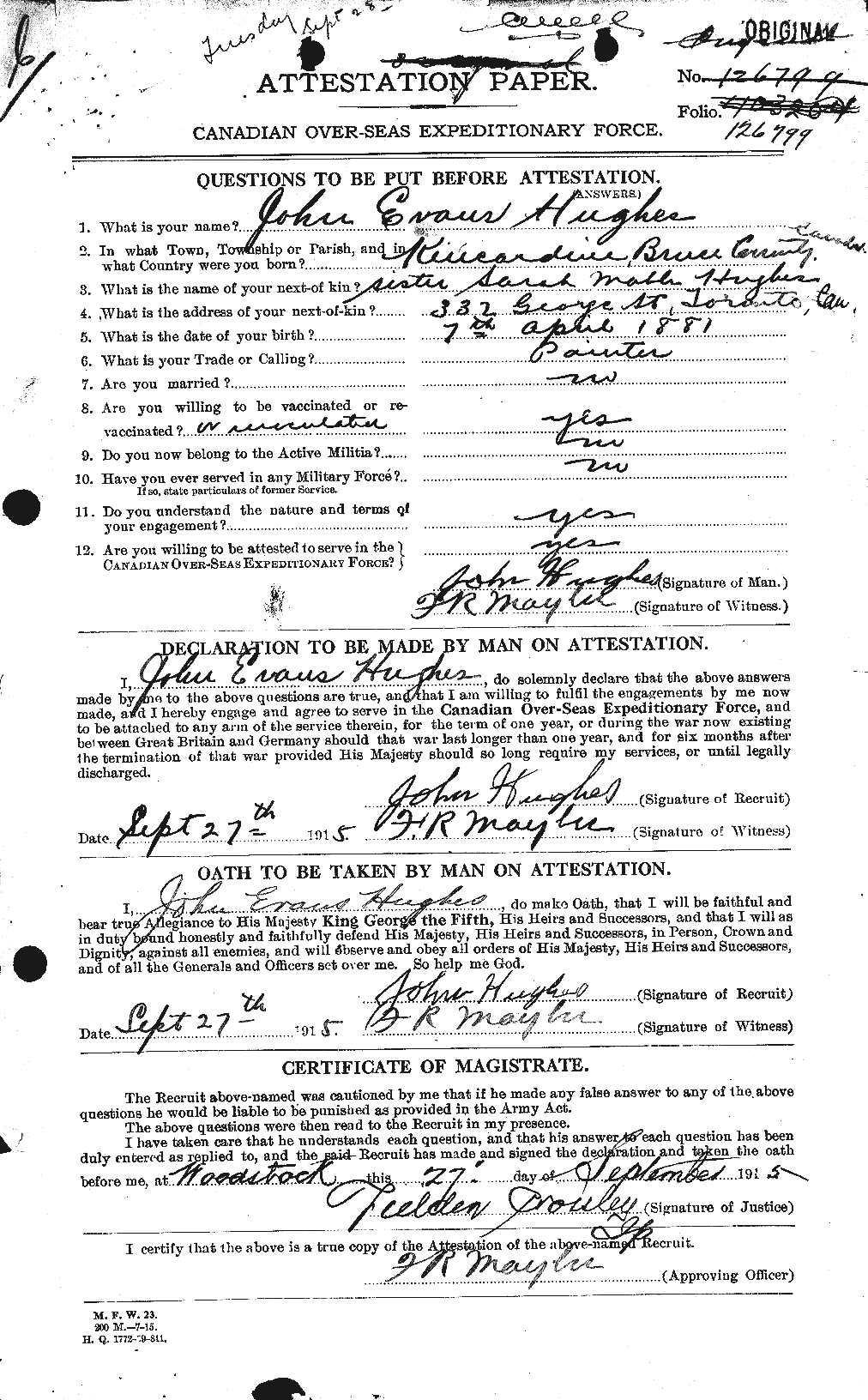Personnel Records of the First World War - CEF 404017a