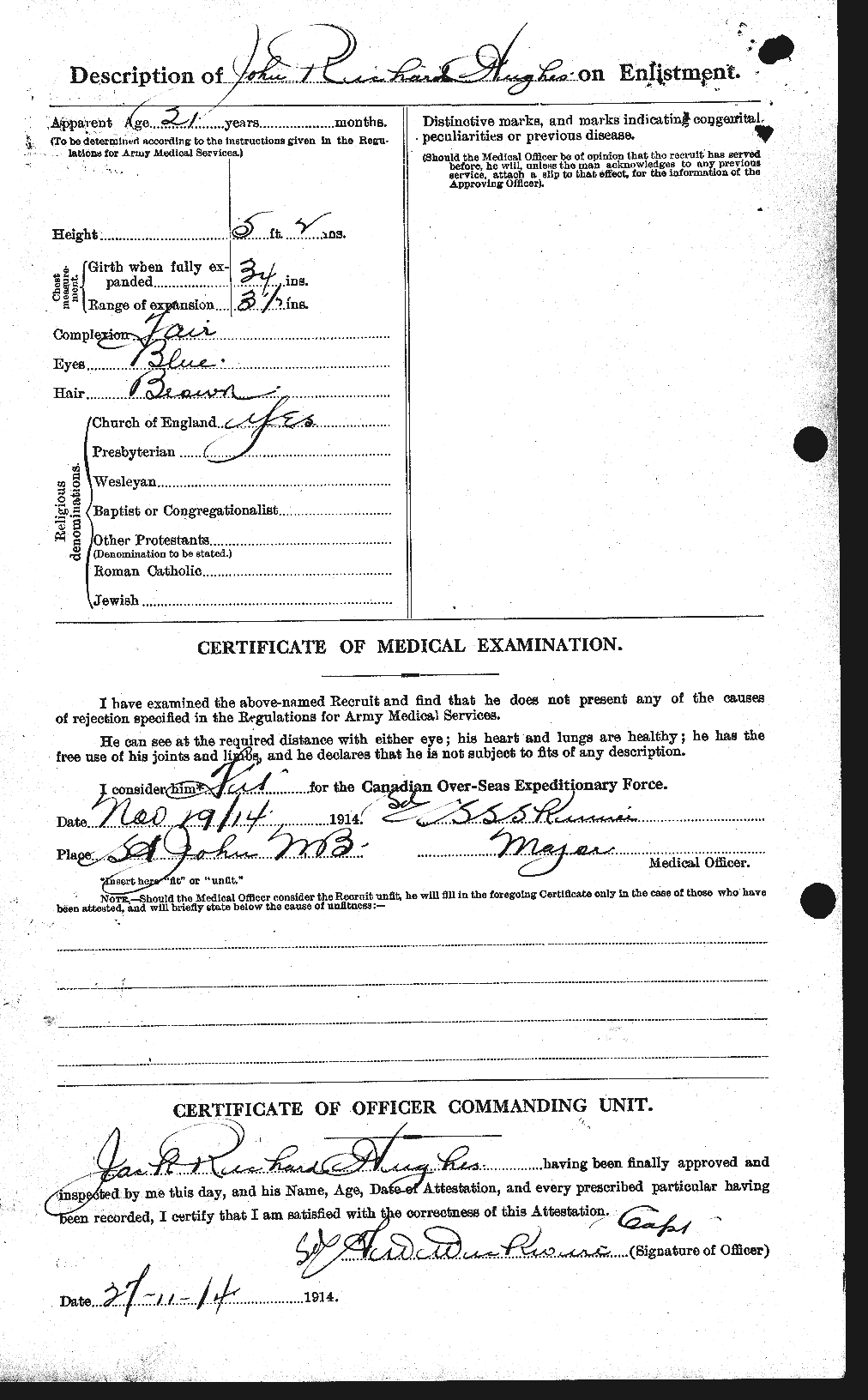Personnel Records of the First World War - CEF 404046b