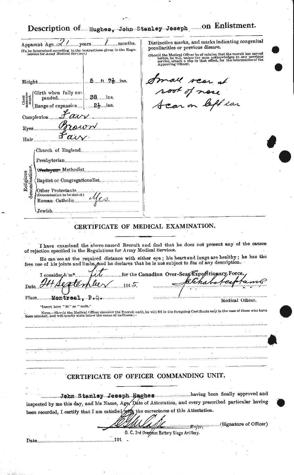 Personnel Records of the First World War - CEF 404050b
