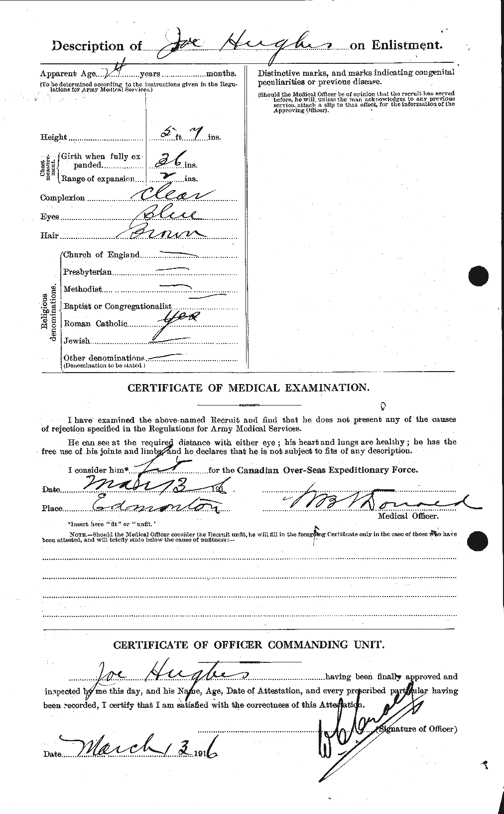 Personnel Records of the First World War - CEF 404065b