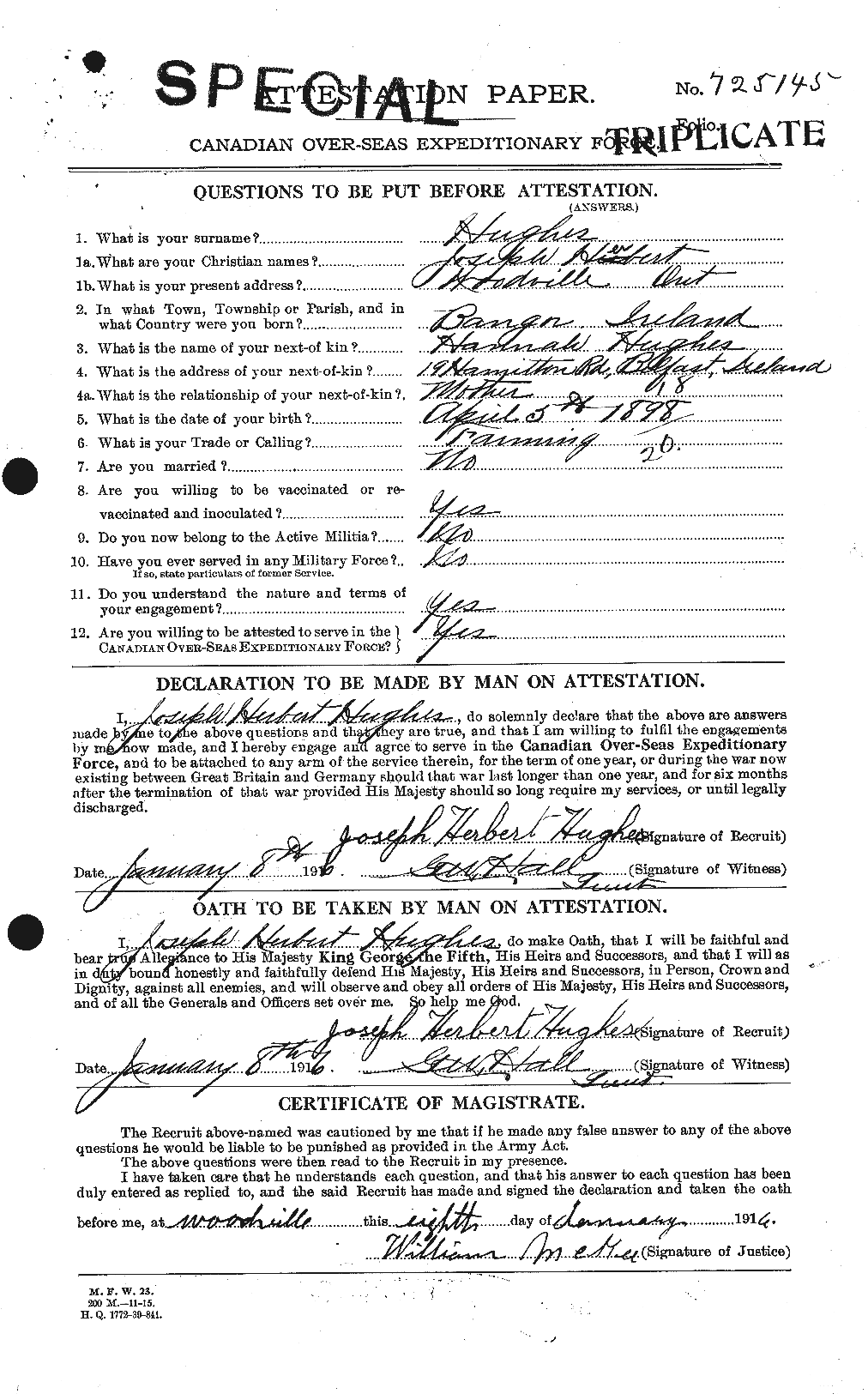 Personnel Records of the First World War - CEF 404082a