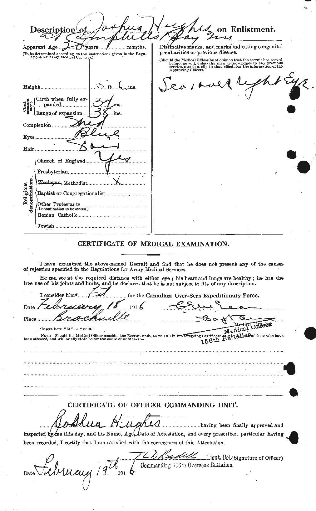 Personnel Records of the First World War - CEF 404090b