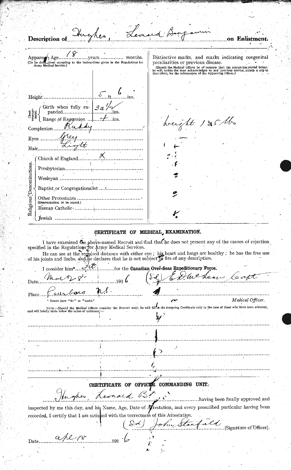 Personnel Records of the First World War - CEF 404099b