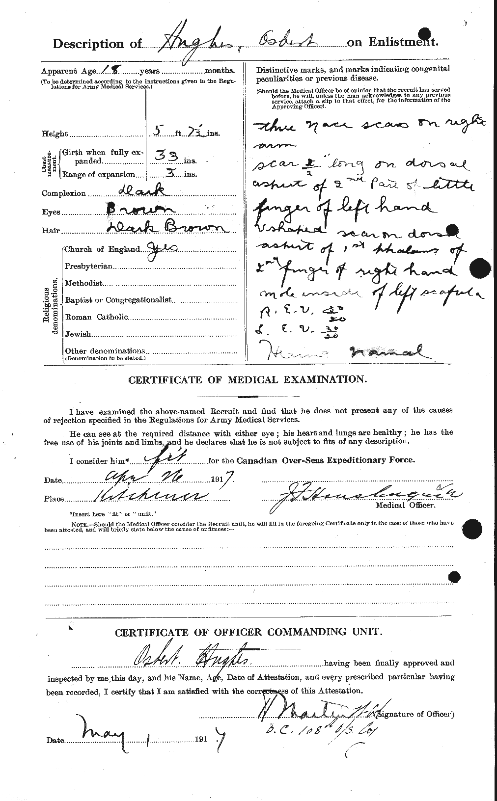 Personnel Records of the First World War - CEF 404136b