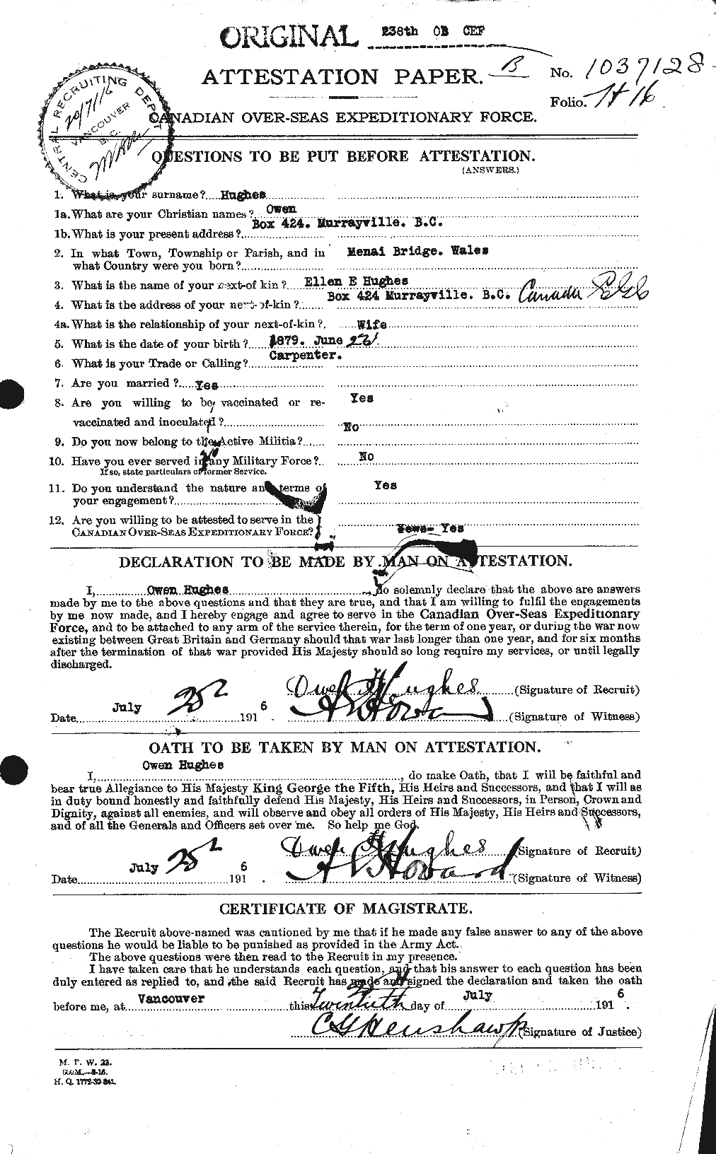 Personnel Records of the First World War - CEF 404139a