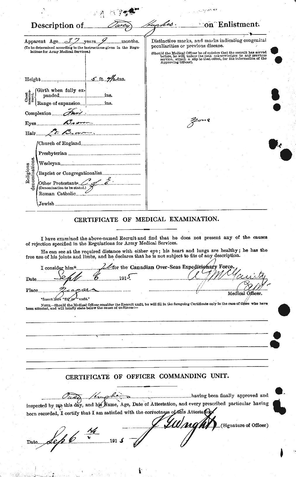 Personnel Records of the First World War - CEF 404140b