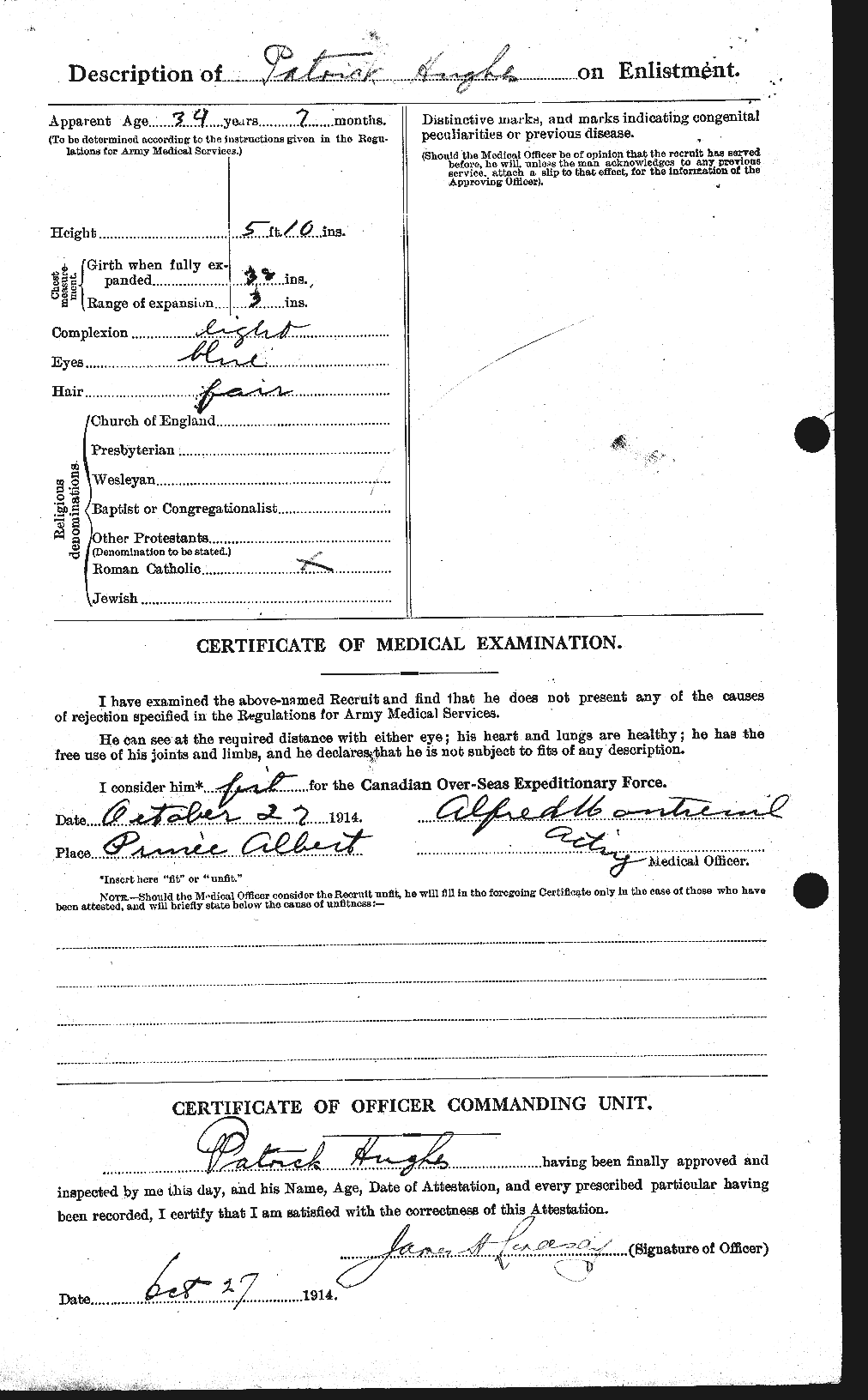 Personnel Records of the First World War - CEF 404147b