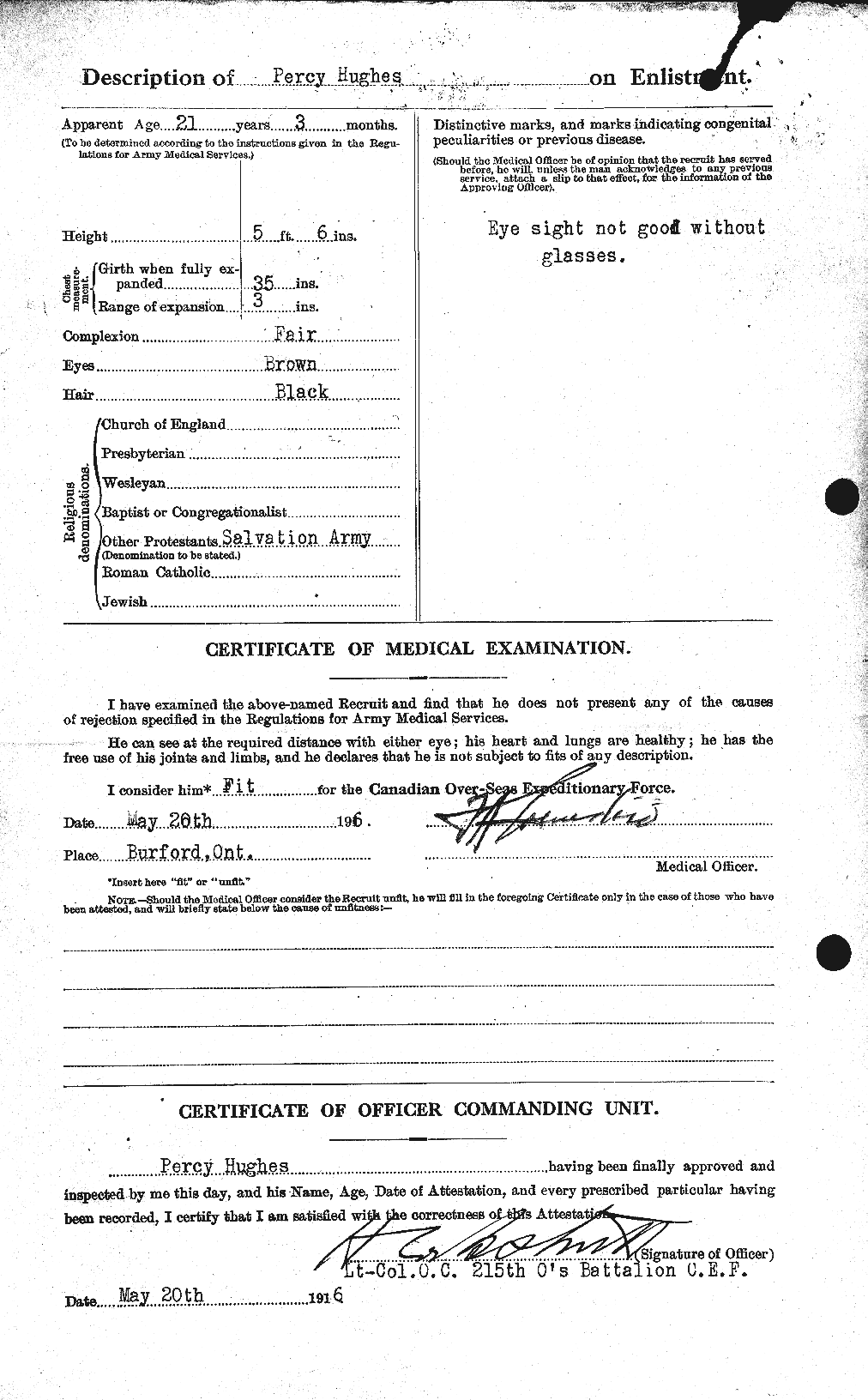 Personnel Records of the First World War - CEF 404152b