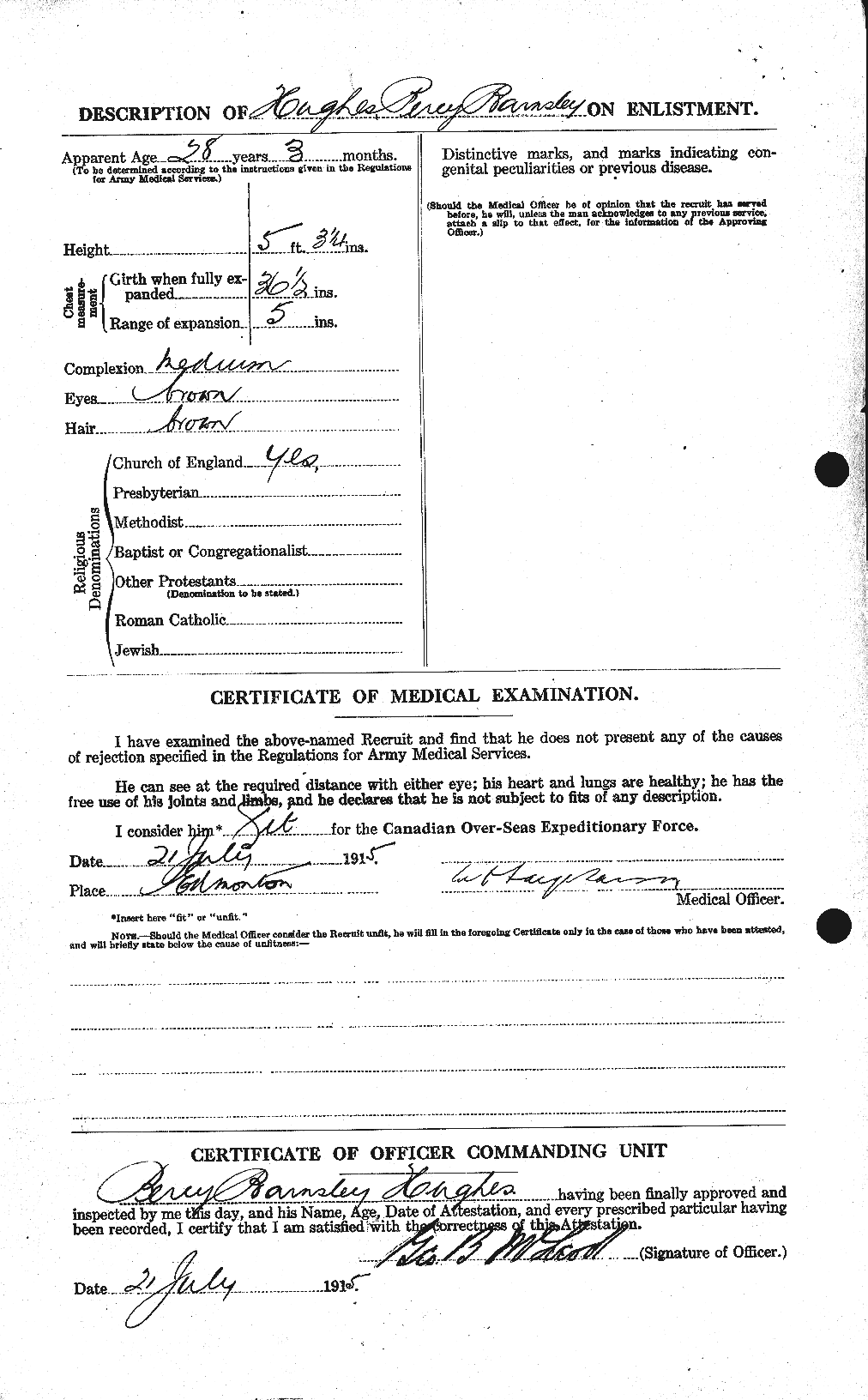 Personnel Records of the First World War - CEF 404157b