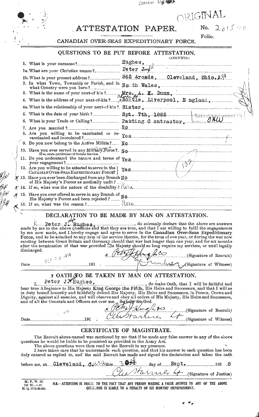 Personnel Records of the First World War - CEF 404168a
