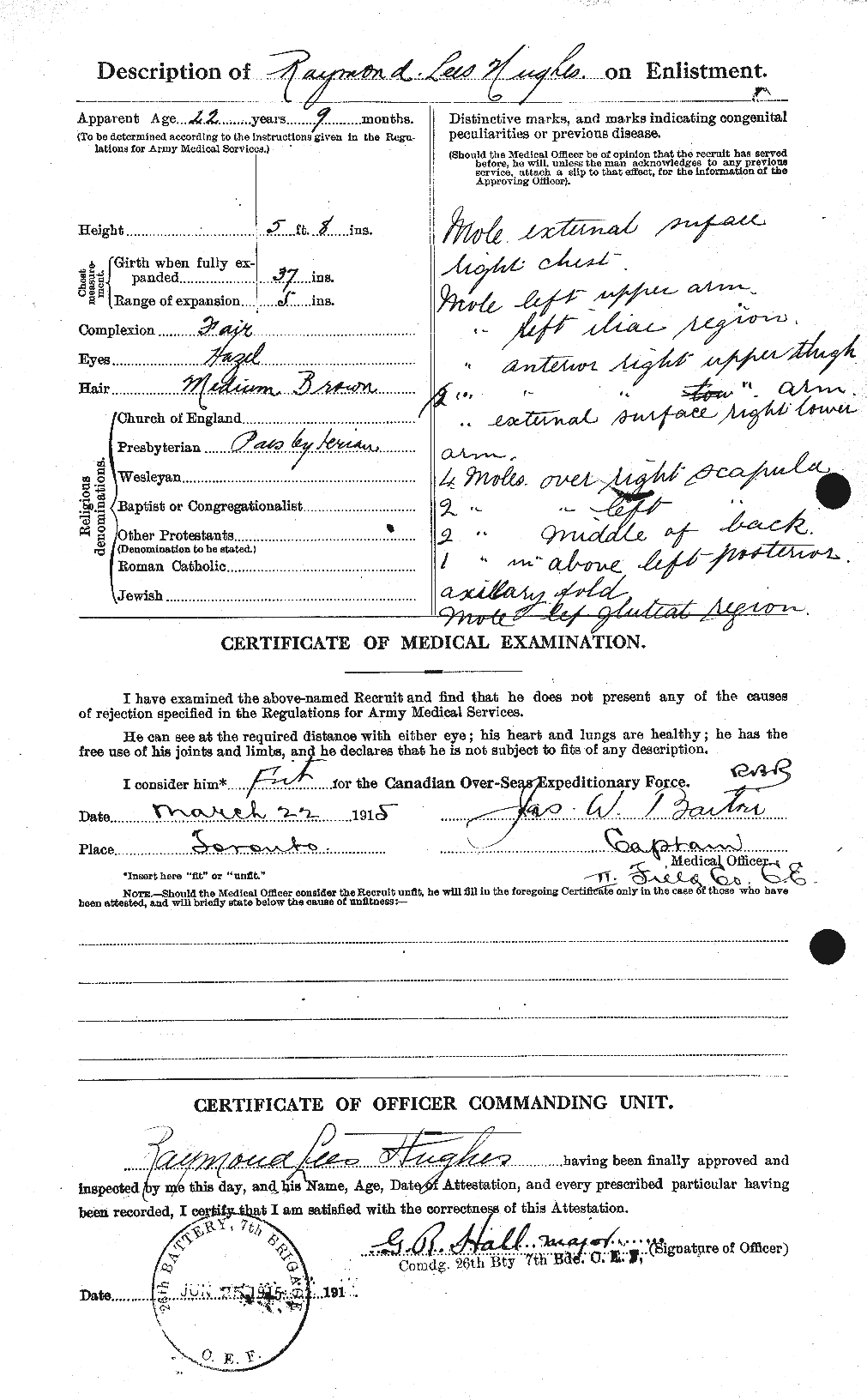Personnel Records of the First World War - CEF 404173b