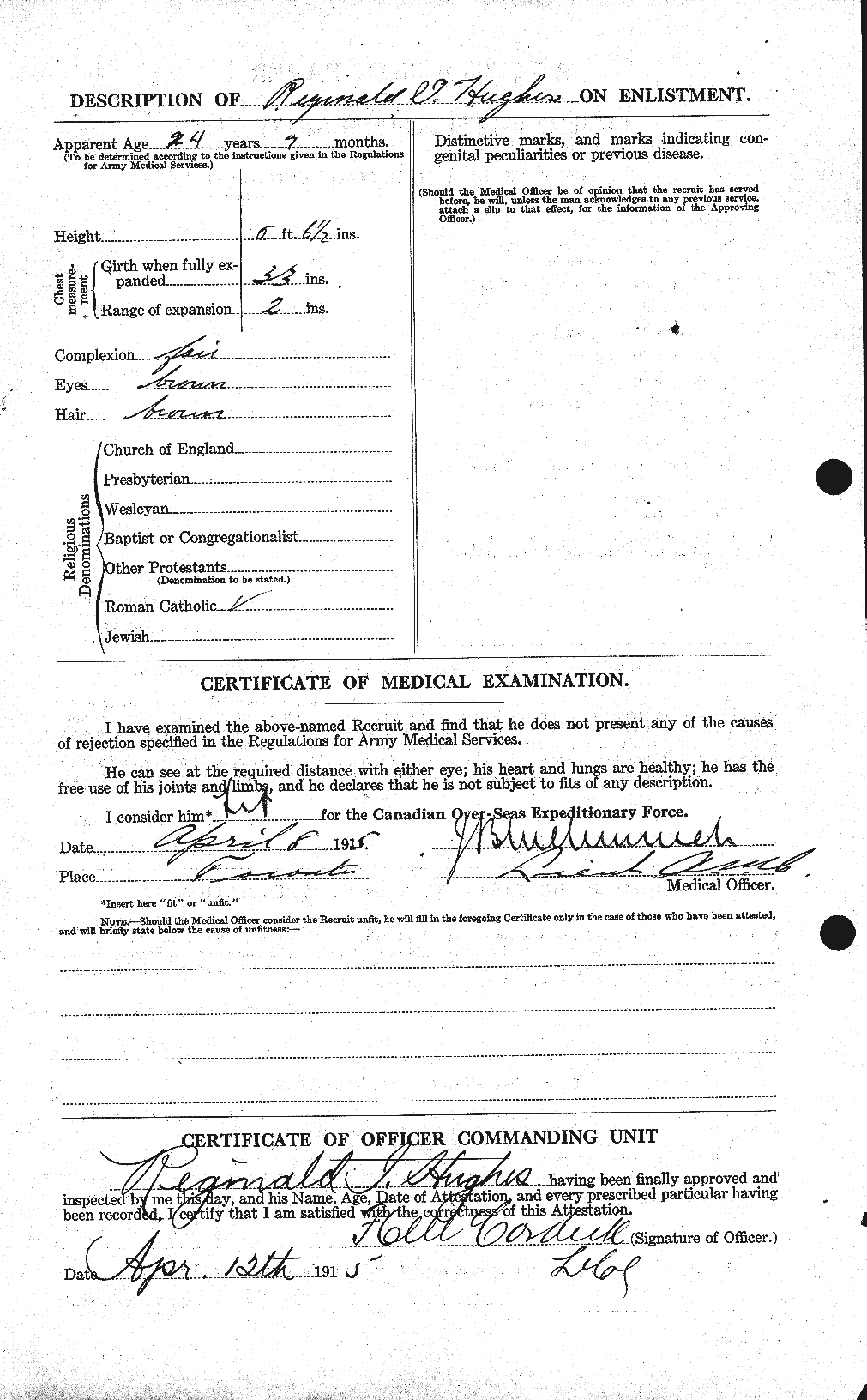 Personnel Records of the First World War - CEF 404178b