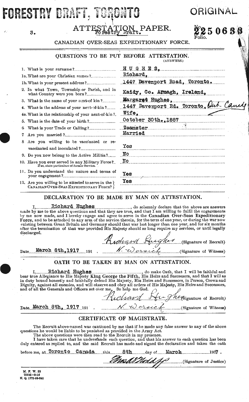Personnel Records of the First World War - CEF 404180a