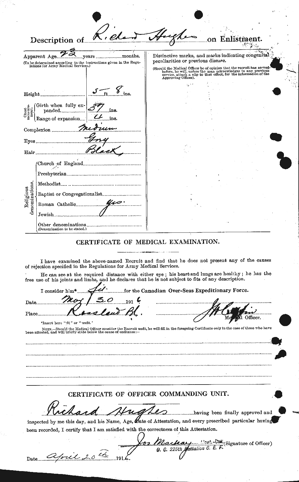 Personnel Records of the First World War - CEF 404186b