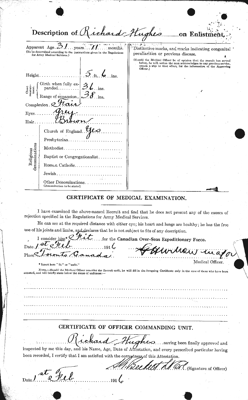 Personnel Records of the First World War - CEF 404187b