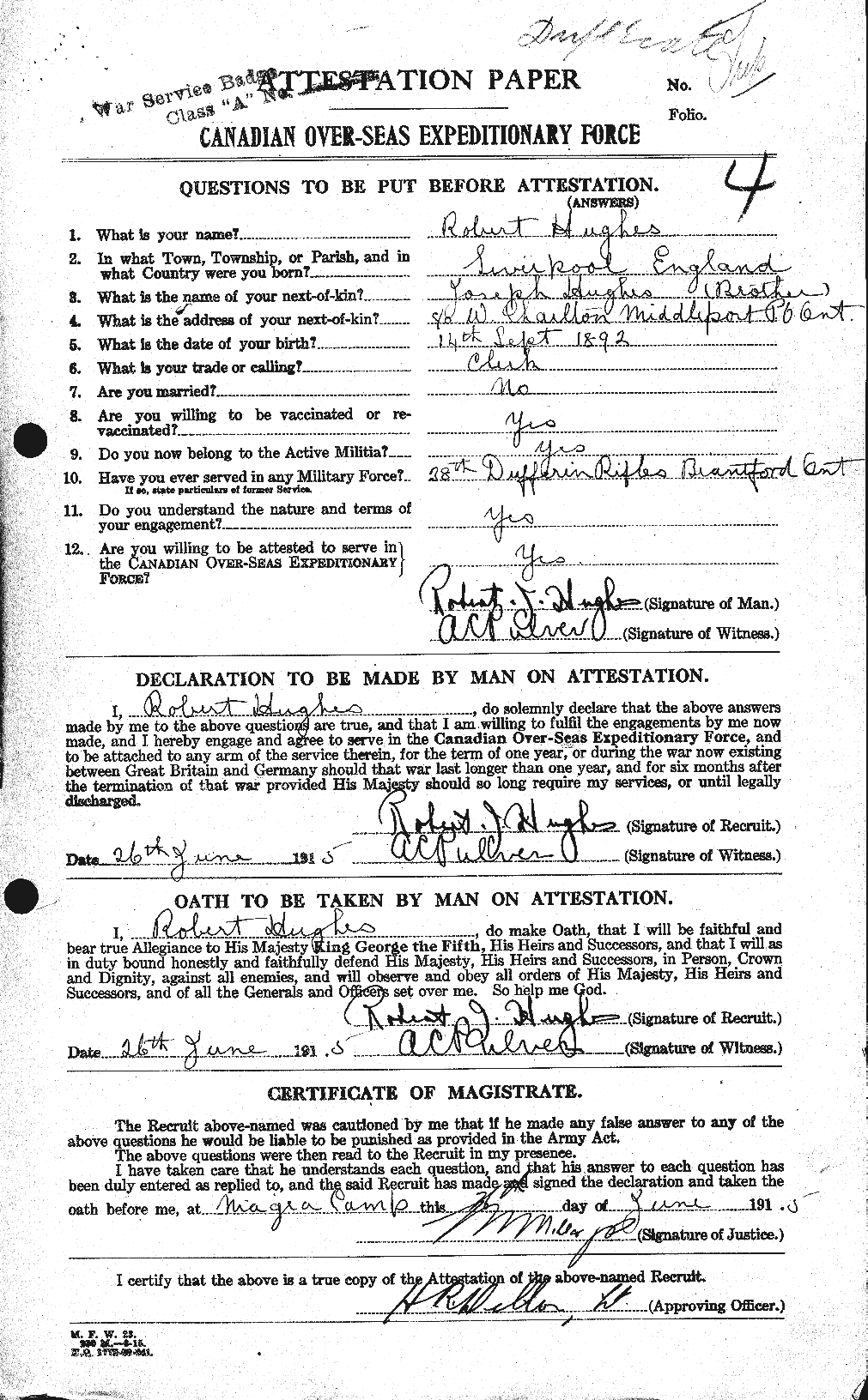 Personnel Records of the First World War - CEF 404193a