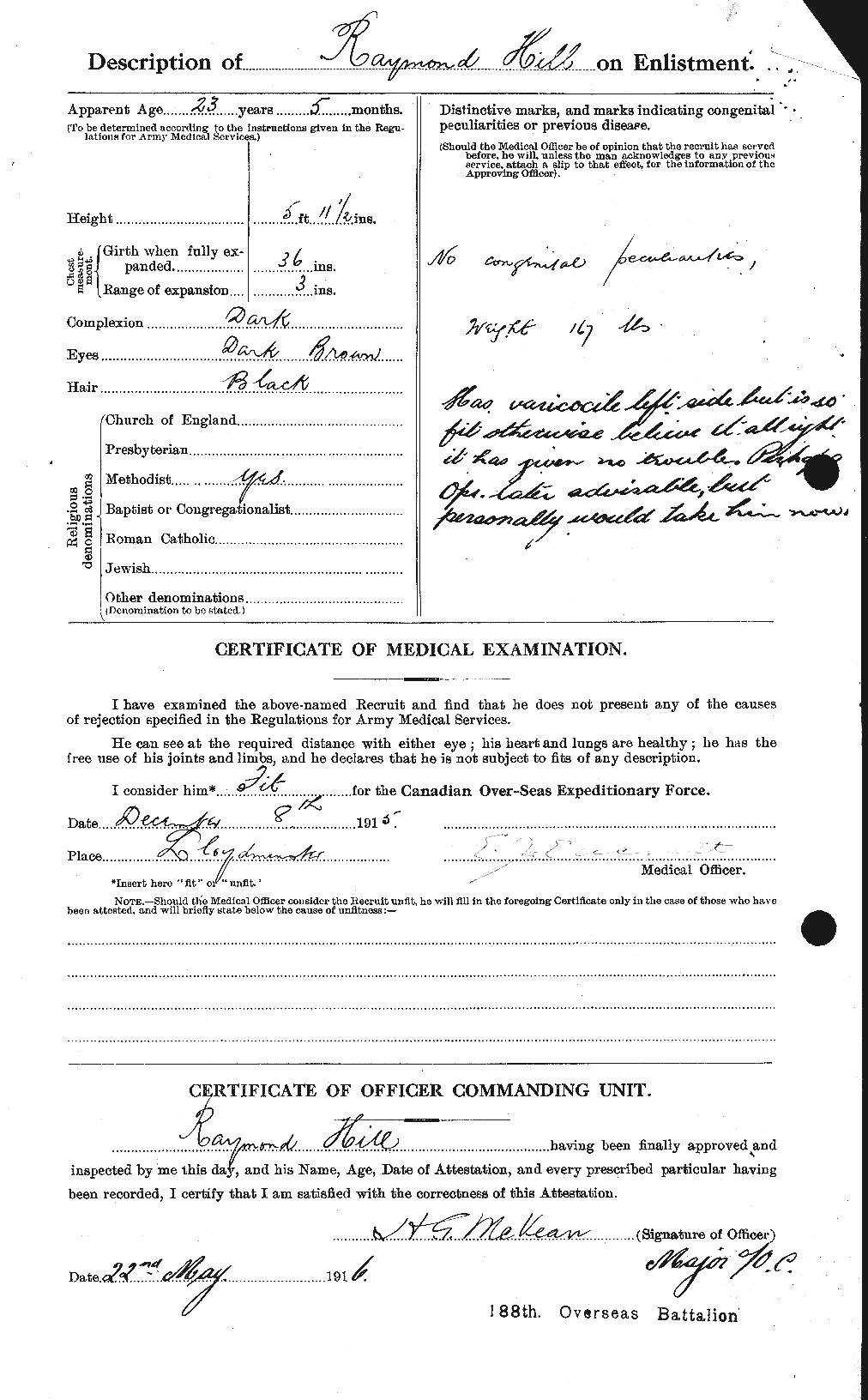 Personnel Records of the First World War - CEF 404341b