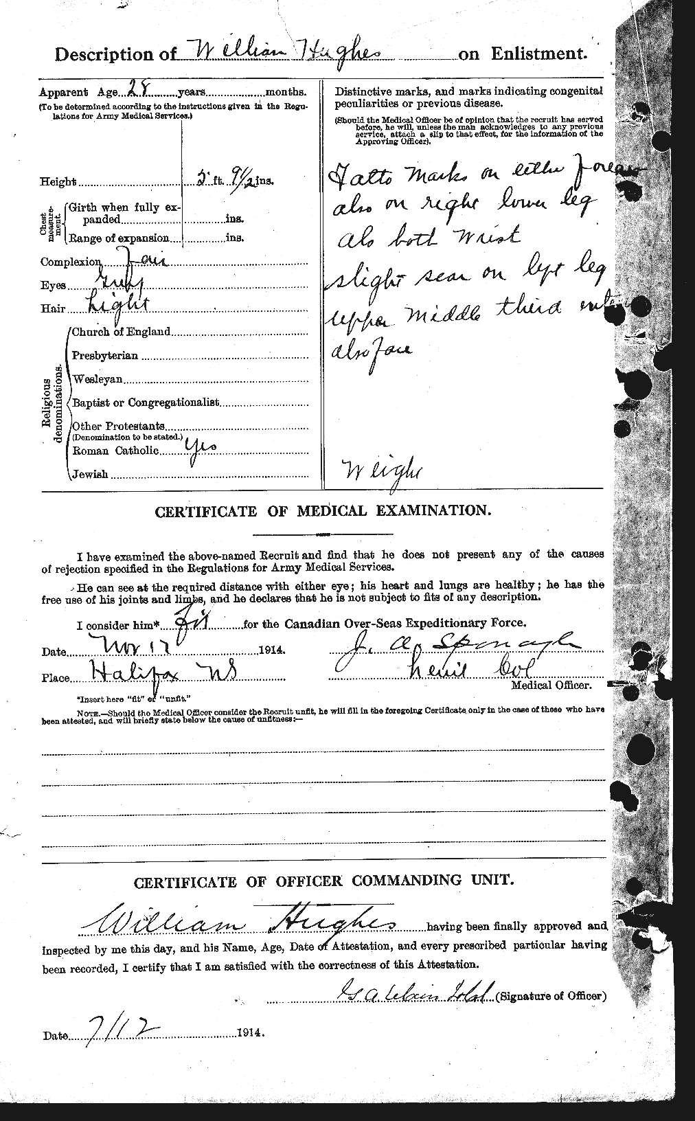 Personnel Records of the First World War - CEF 405879b