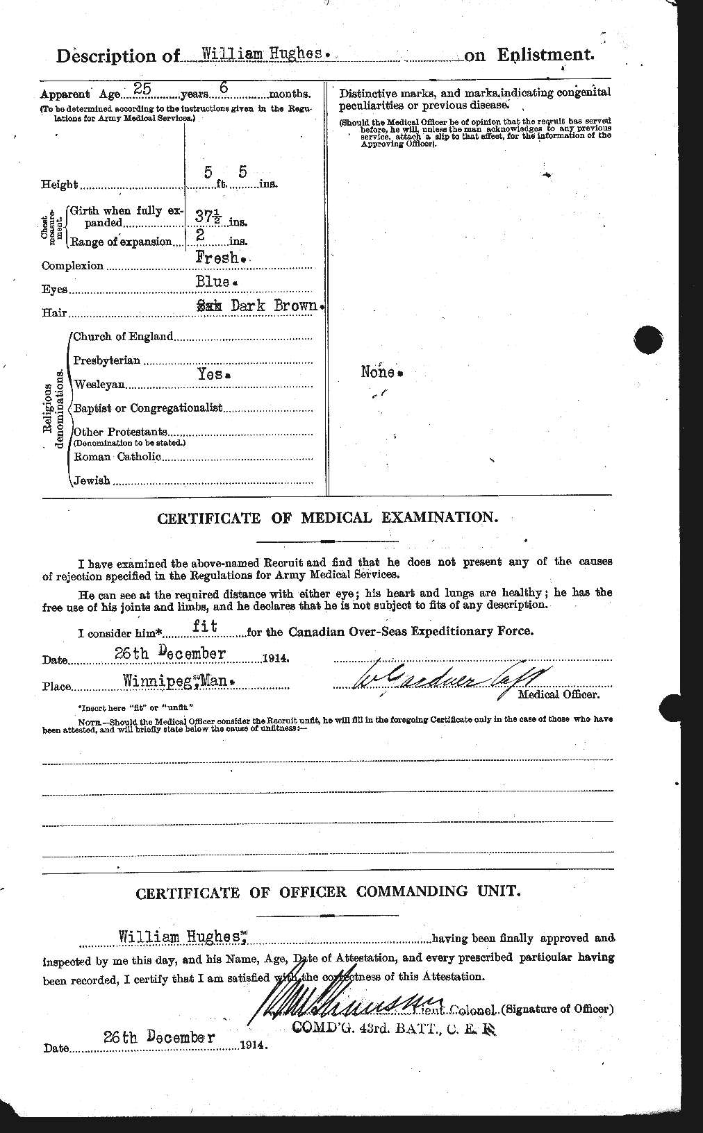 Personnel Records of the First World War - CEF 405892b