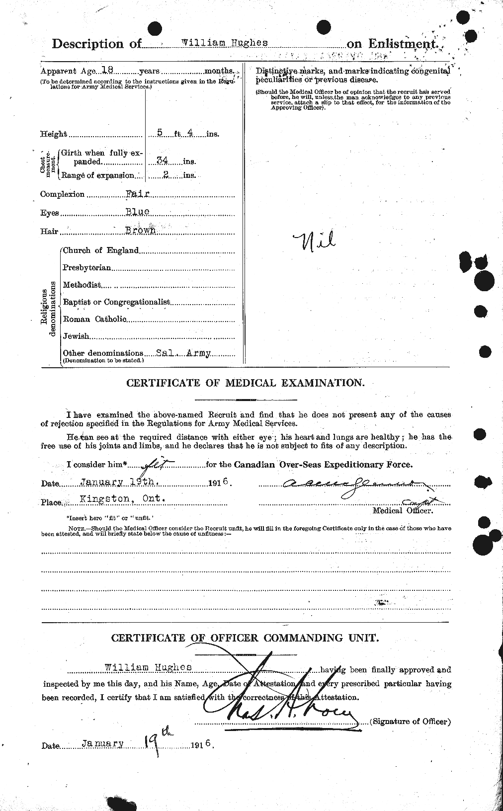 Personnel Records of the First World War - CEF 405904b