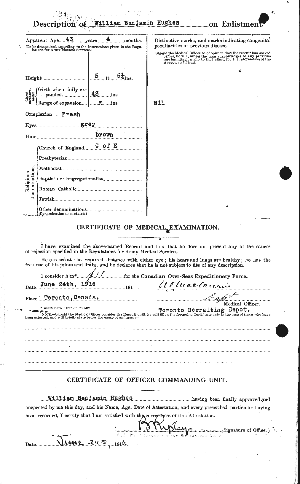 Personnel Records of the First World War - CEF 405911b