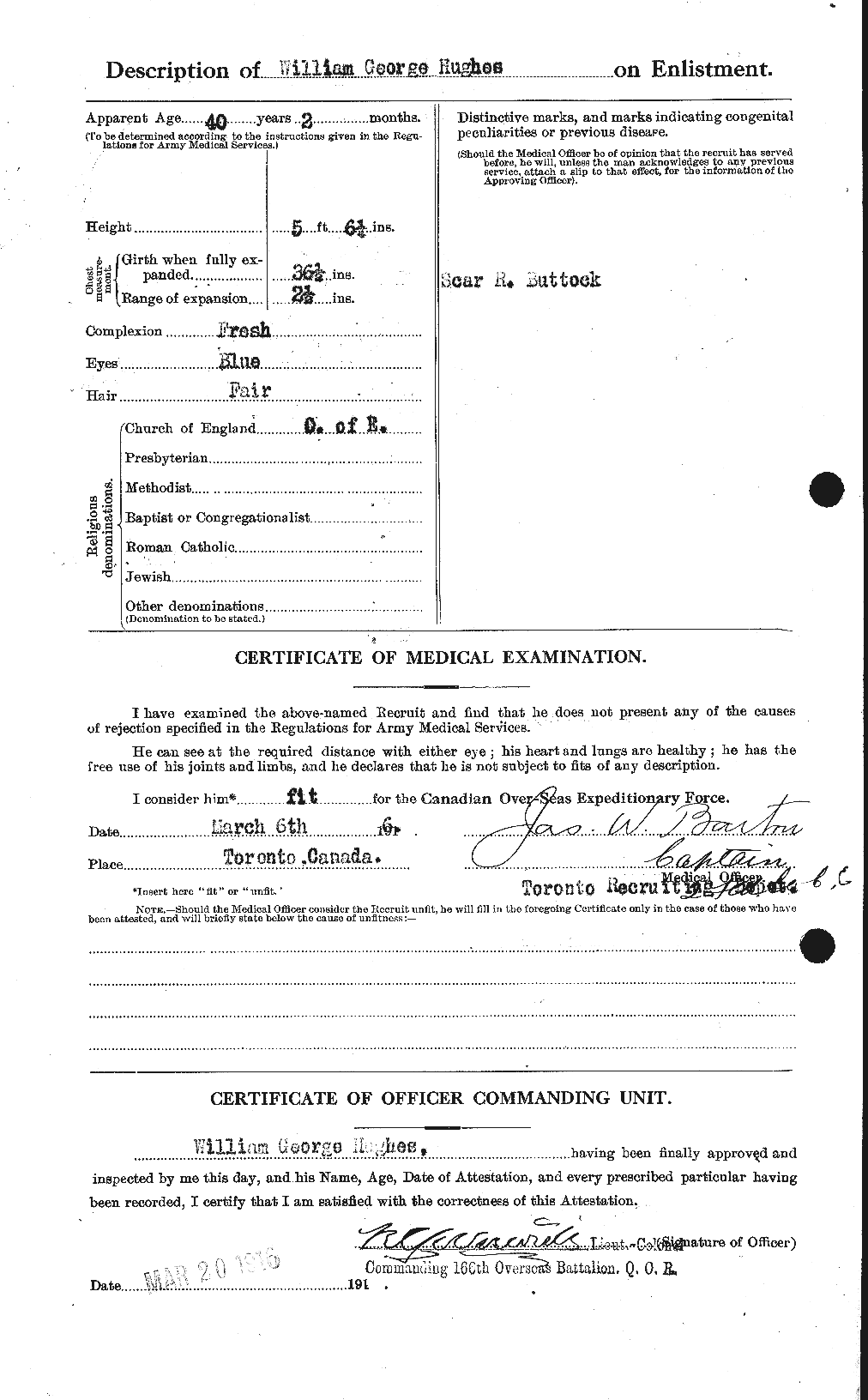 Personnel Records of the First World War - CEF 405925b