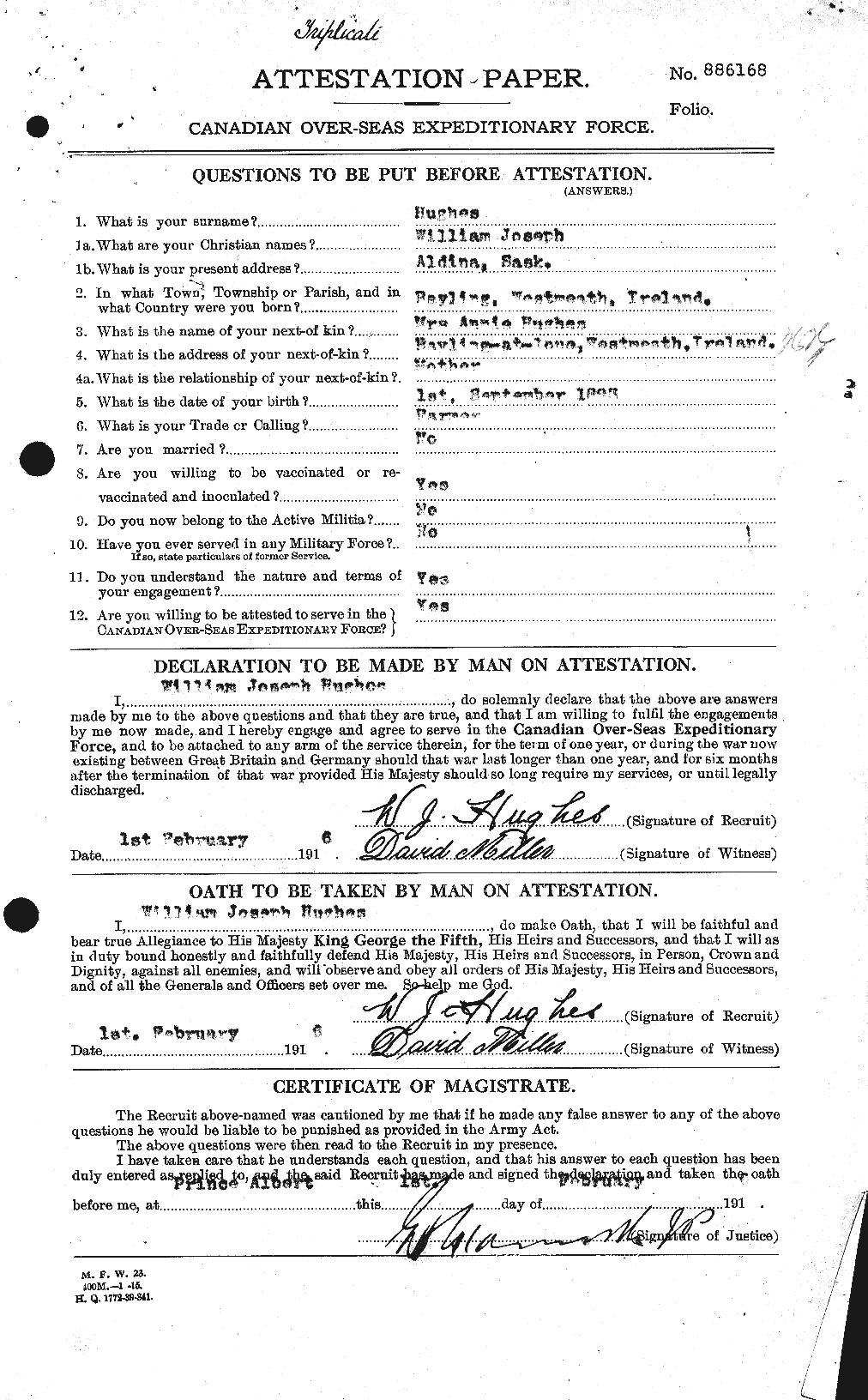 Personnel Records of the First World War - CEF 405948a