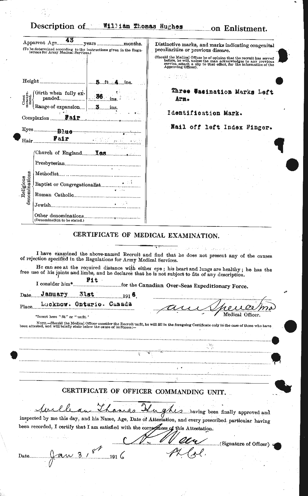 Personnel Records of the First World War - CEF 405961b