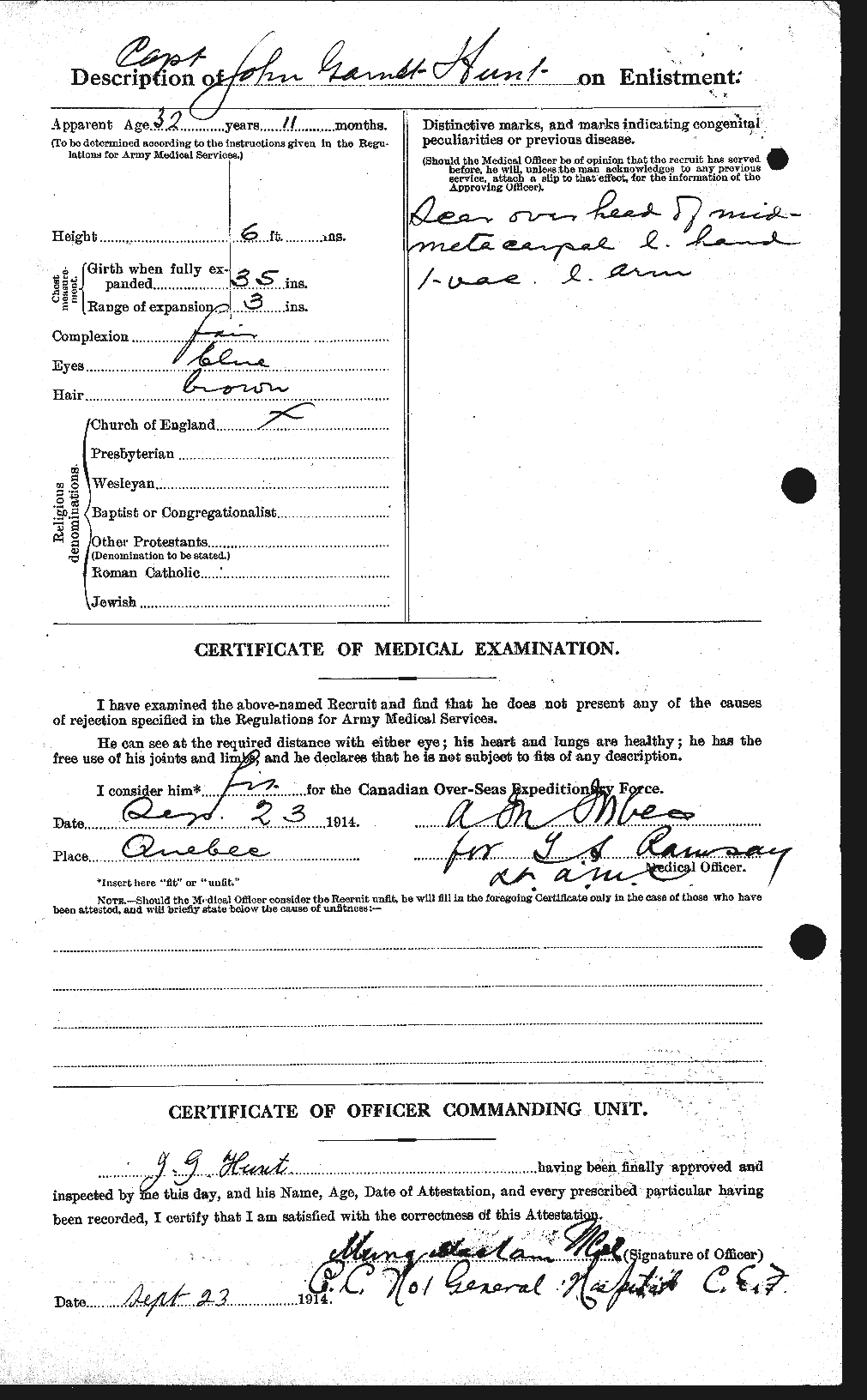 Personnel Records of the First World War - CEF 407630b
